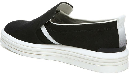 Franco Maldives Slip On Sneaker - Black Canvas