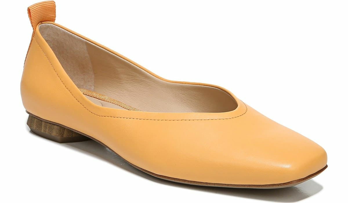 Franco Ailee Flat - Cantaloupe Leather