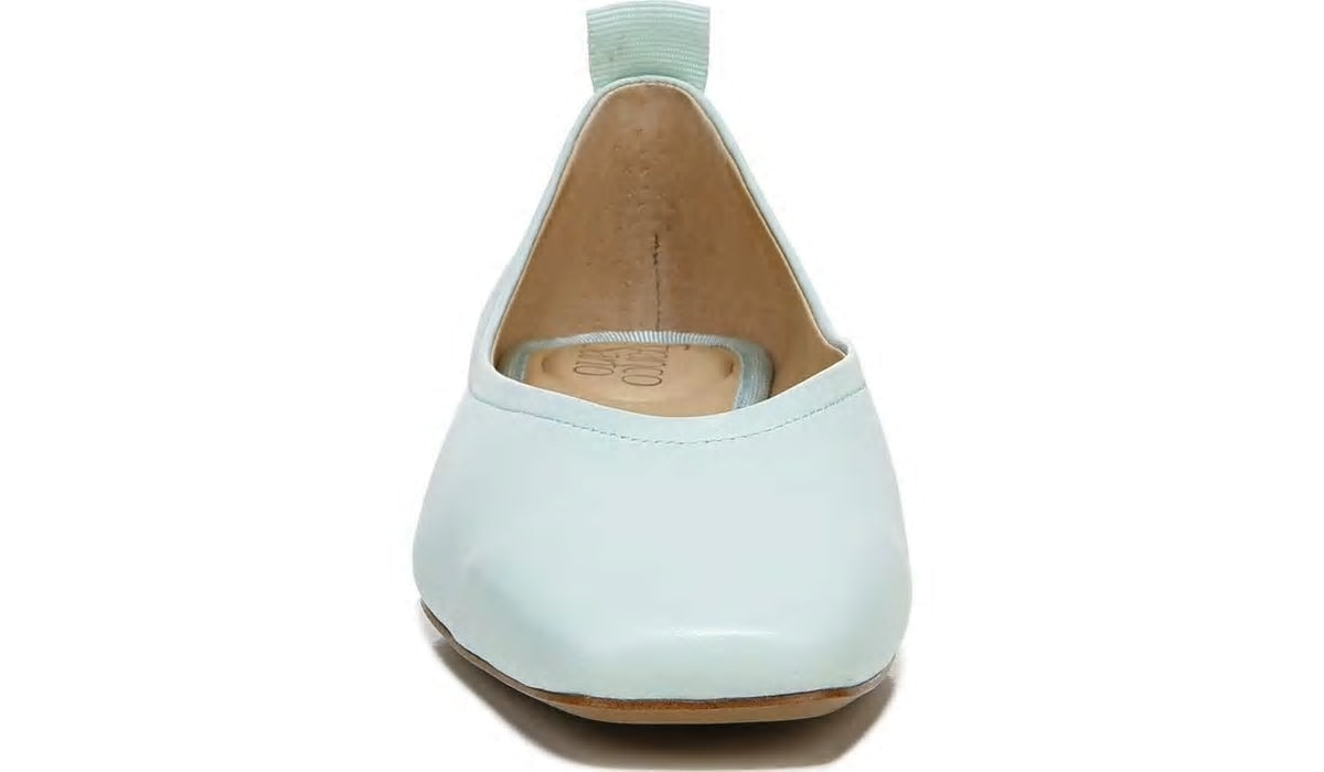 Franco Ailee Flat - Mint Leather