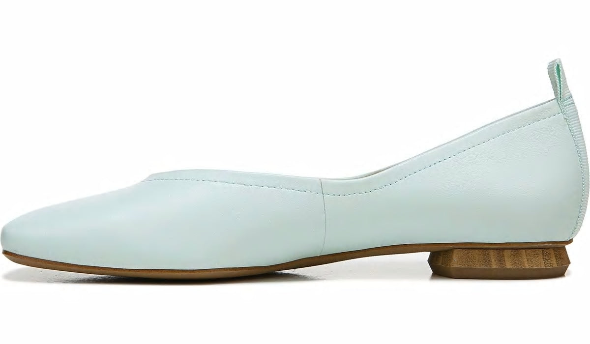 Franco Ailee Flat - Mint Leather
