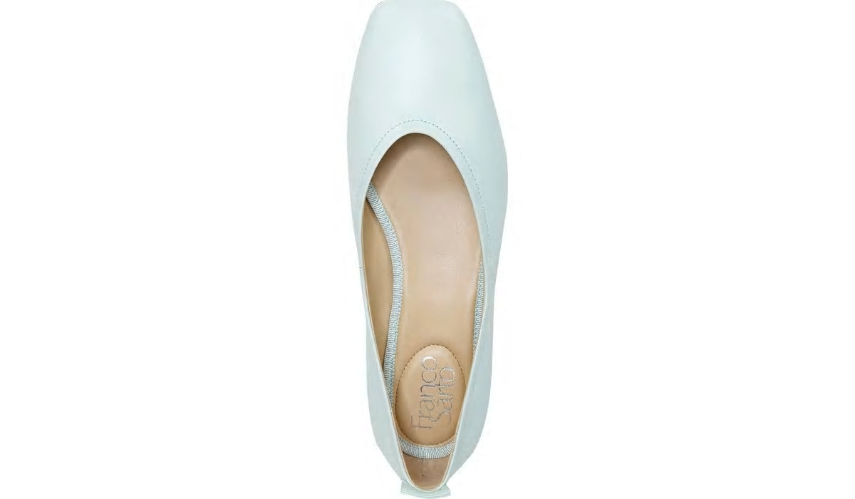 Franco Ailee Flat - Mint Leather