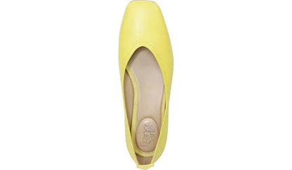 Franco Ailee Flat - Yellow Leather