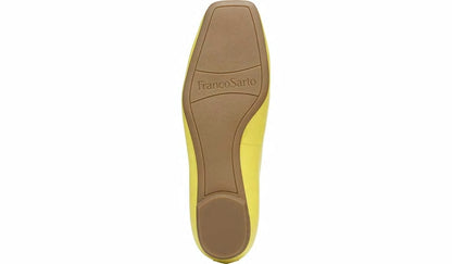 Franco Ailee Flat - Yellow Leather