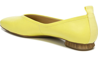 Franco Ailee Flat - Yellow Leather