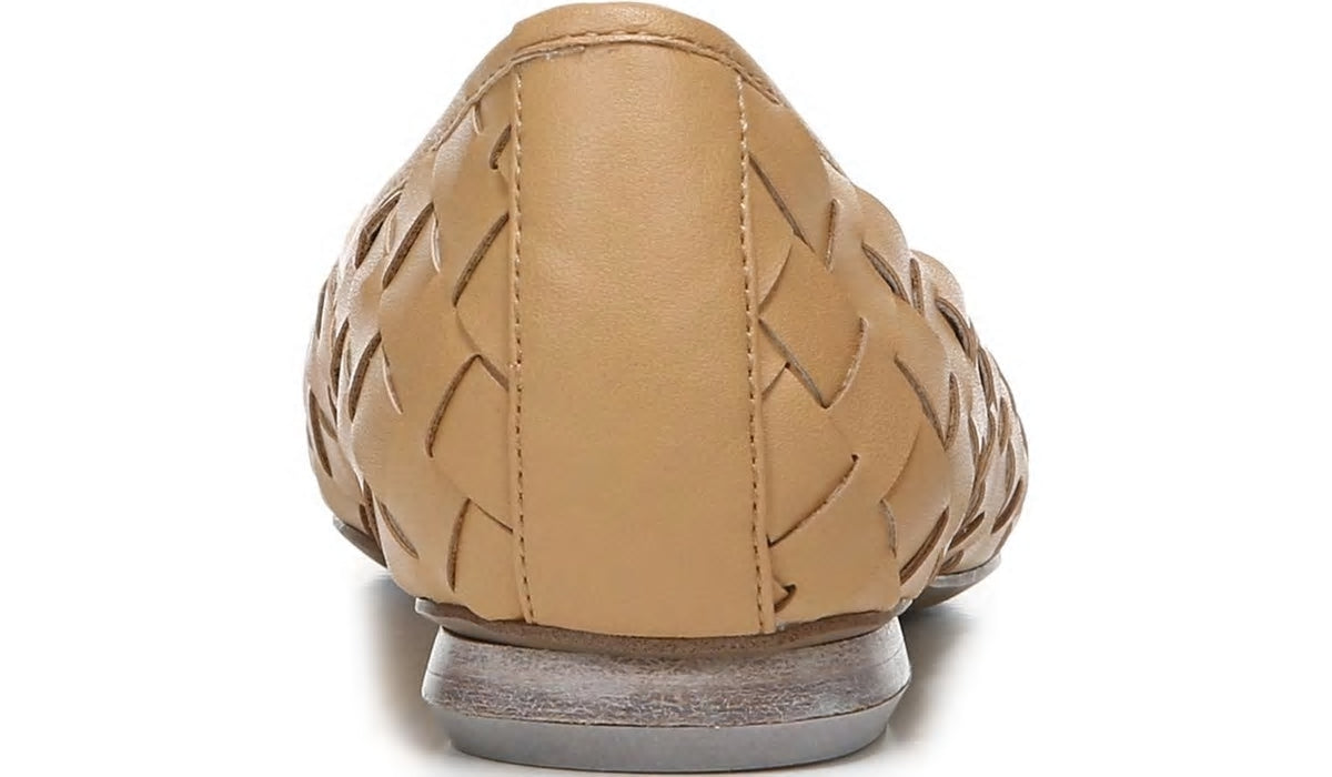 Franco Ailee 4 Flat - Camel Washed Faux Leather
