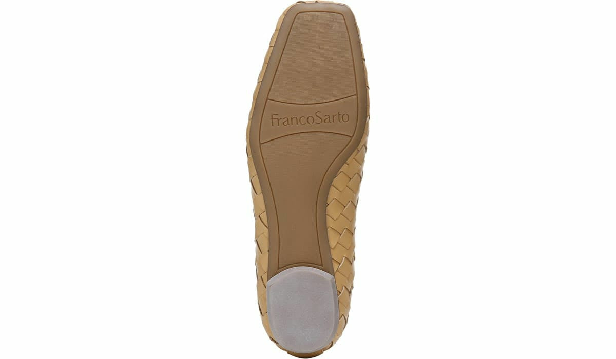 Franco Ailee 4 Flat - Camel Washed Faux Leather