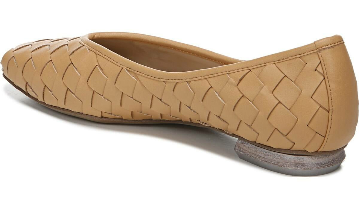 Franco Ailee 4 Flat - Camel Washed Faux Leather
