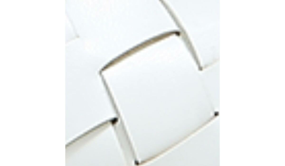 Franco Ailee 4 Flat - White Washed Faux Leather