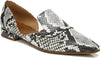 Alabaster Snake Faux Leather