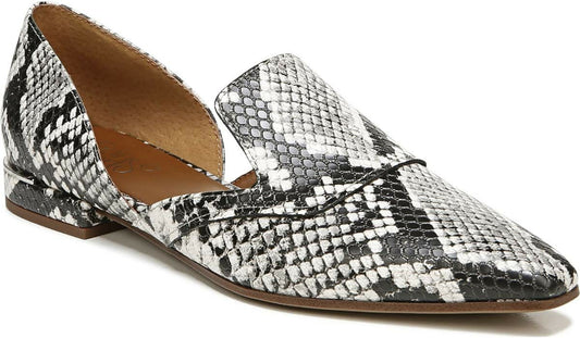 Franco Artisan Loafer - Alabaster Snake Faux Leather