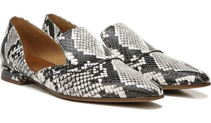 Franco Artisan Loafer - Alabaster Snake Faux Leather