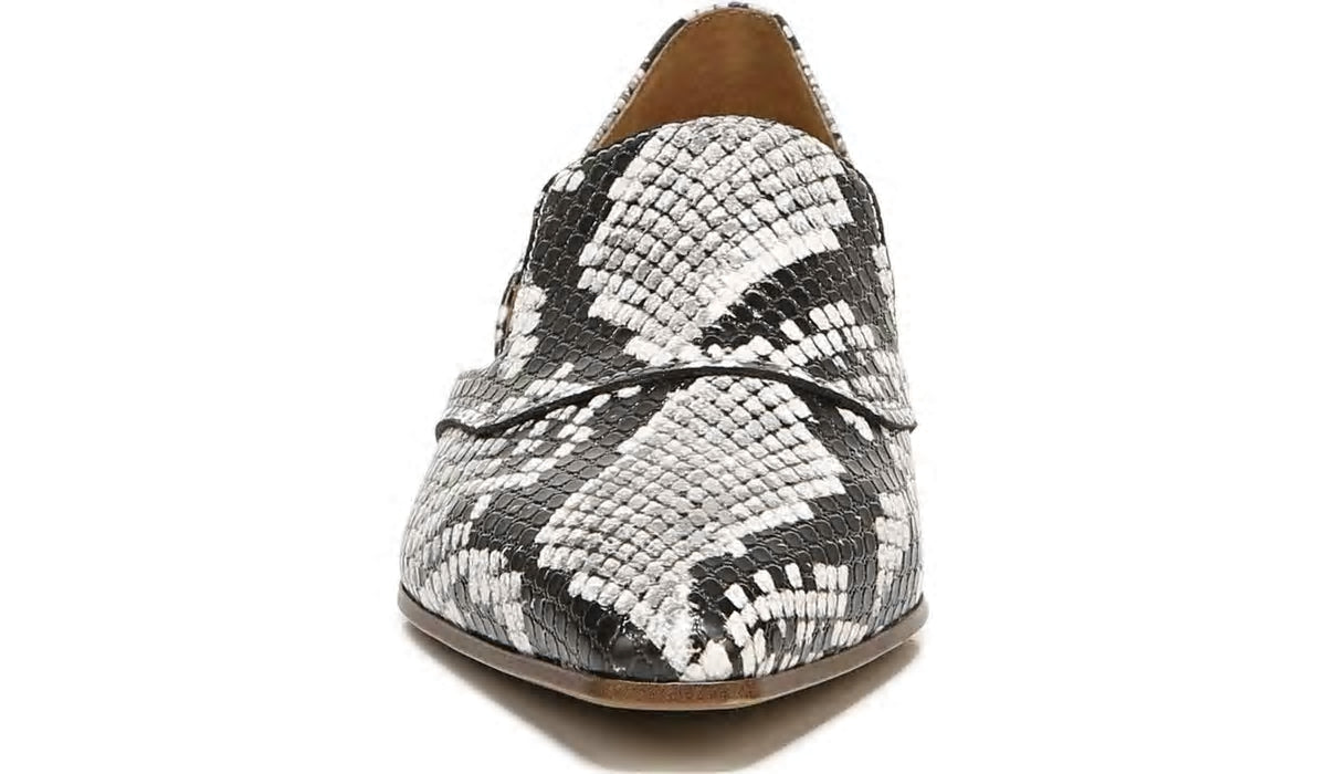 Franco Artisan Loafer - Alabaster Snake Faux Leather
