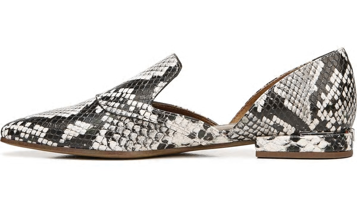 Franco Artisan Loafer - Alabaster Snake Faux Leather