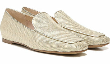 Franco Averly 2 Loafer - Pale Gold Raffia
