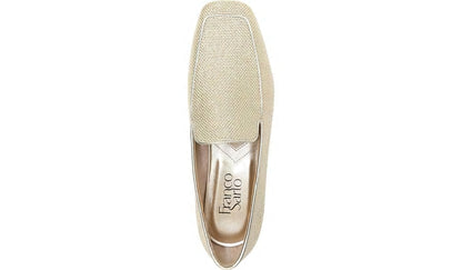 Franco Averly 2 Loafer - Pale Gold Raffia