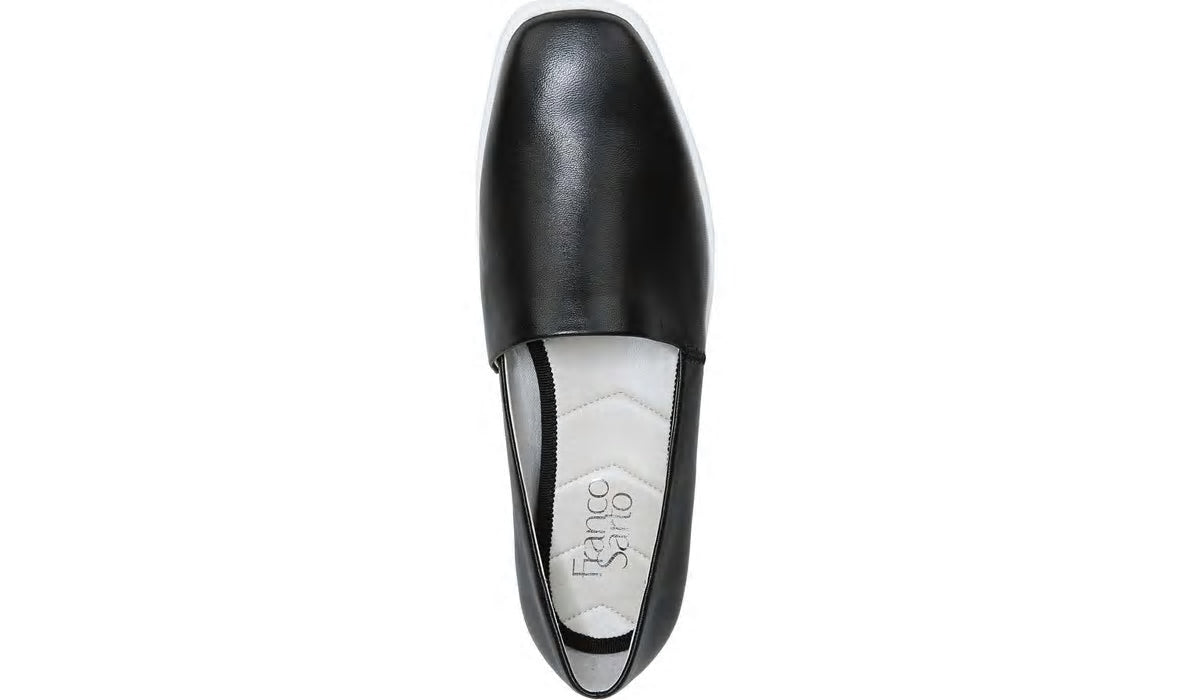 Franco Bonza Slip On - Black Leather