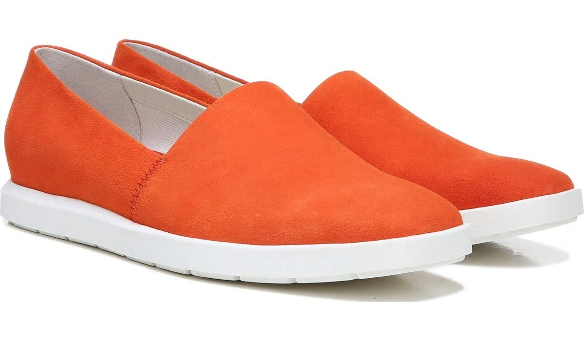 Franco Bonza Slip On - Tangerine Suede