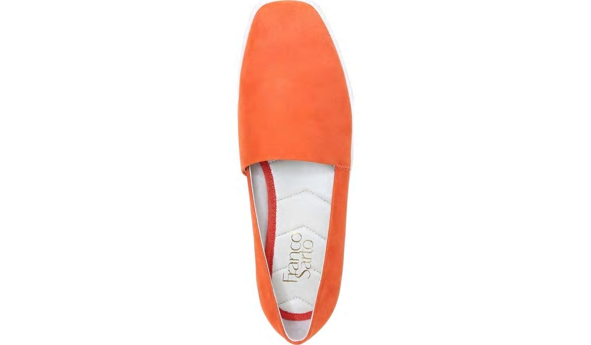 Franco Bonza Slip On - Tangerine Suede
