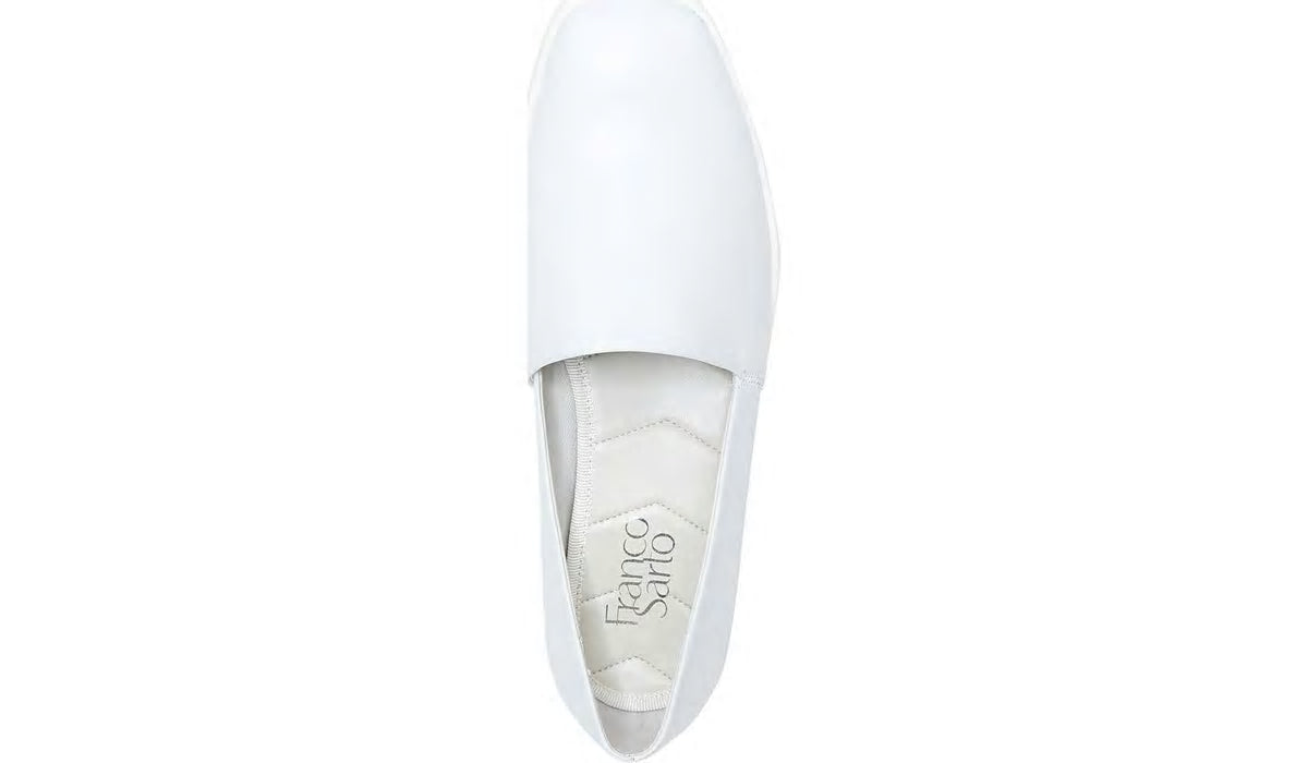 Franco Bonza Slip On - White Leather