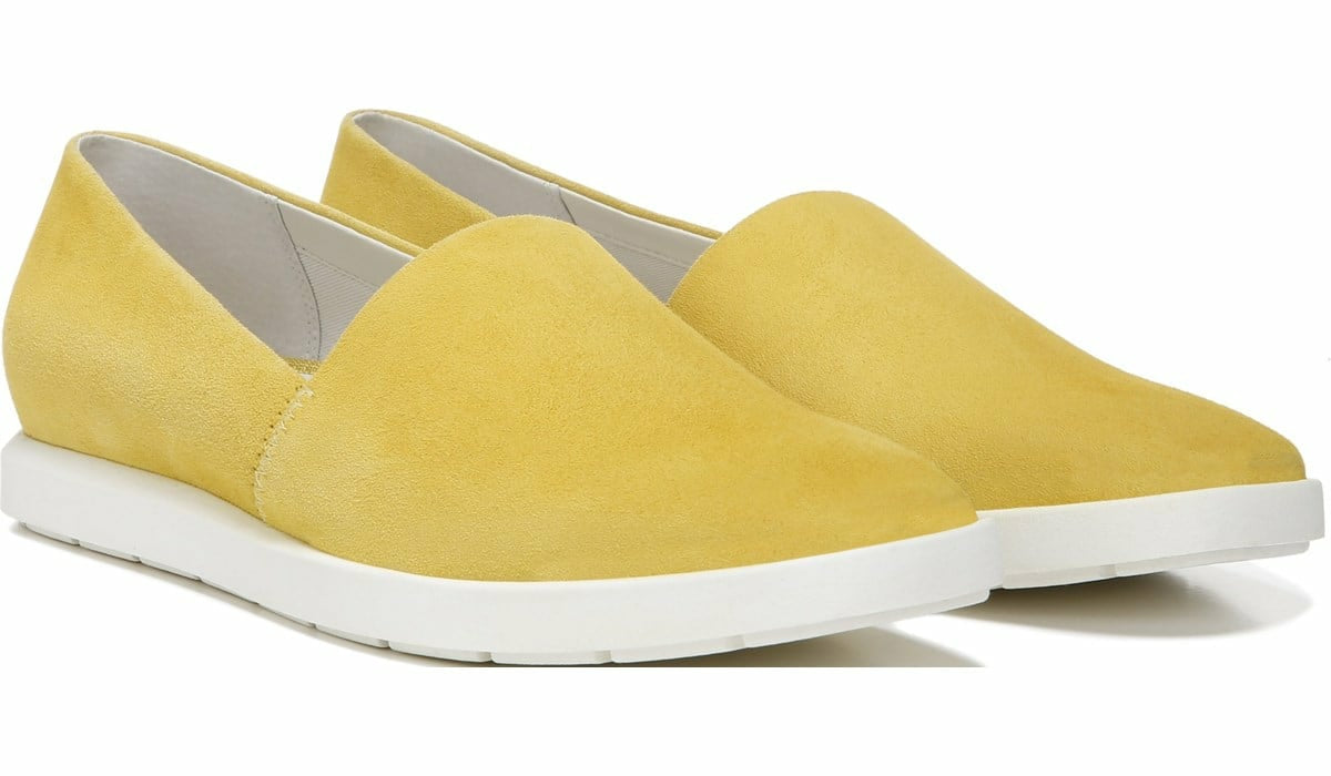 Franco Bonza Slip On - Bright Yellow Suede