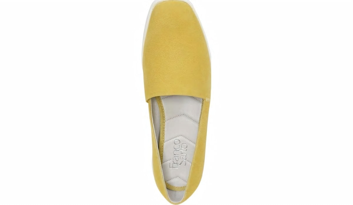 Franco Bonza Slip On - Bright Yellow Suede