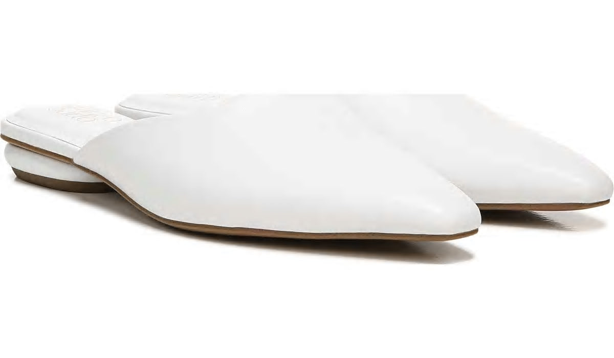 Franco Bridget 2 Mule - White Leather