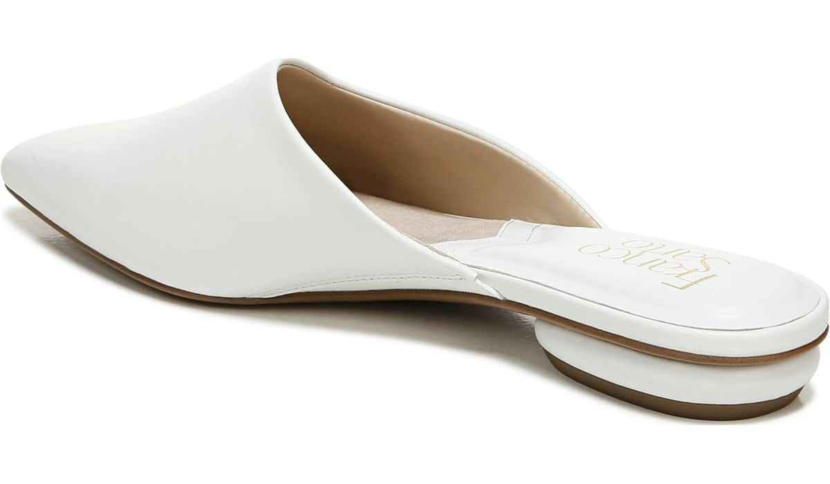 Franco Bridget 2 Mule - White Leather
