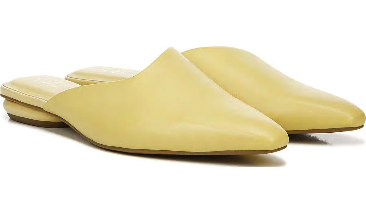 Franco Bridget 2 Mule - Light Yellow Leather