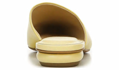 Franco Bridget 2 Mule - Light Yellow Leather