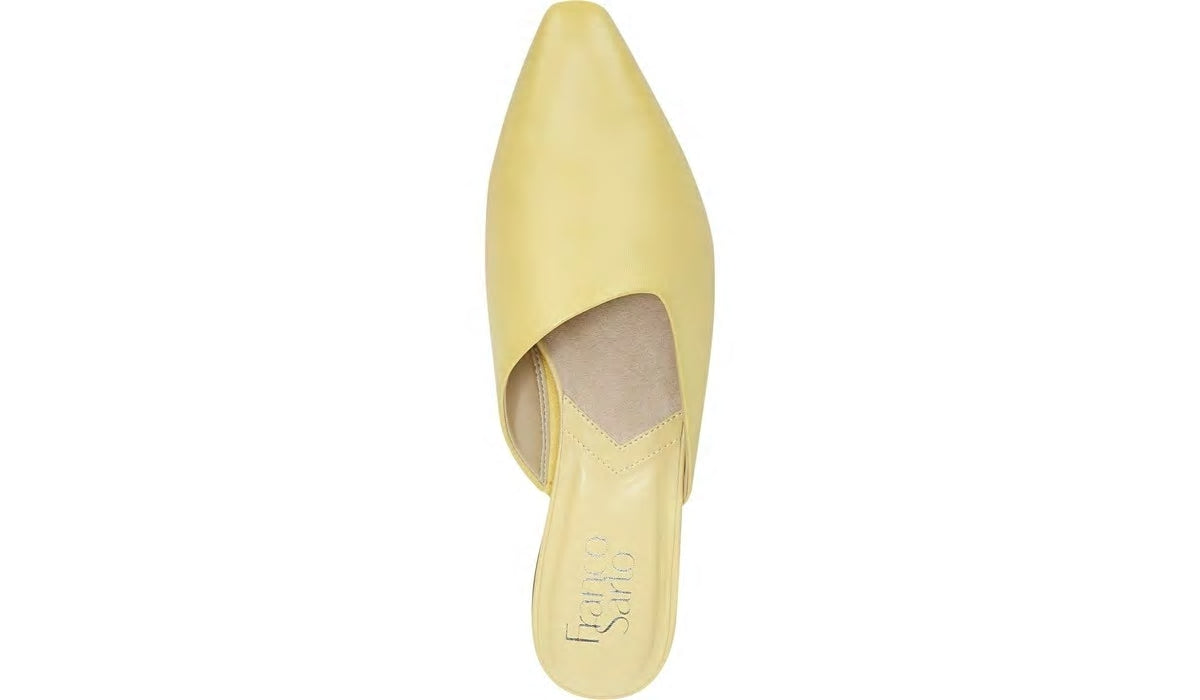 Franco Bridget 2 Mule - Light Yellow Leather
