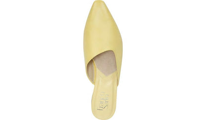 Franco Bridget 2 Mule - Light Yellow Leather