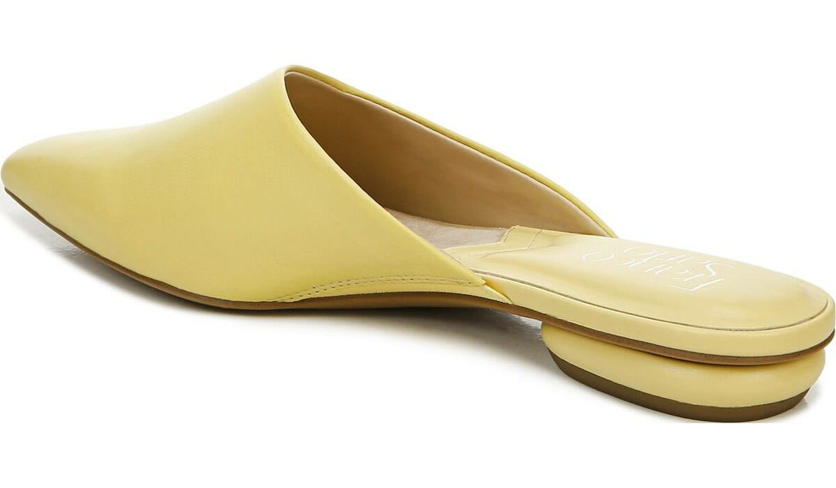 Franco Bridget 2 Mule - Light Yellow Leather