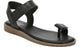 Black Snake Print Faux Leather