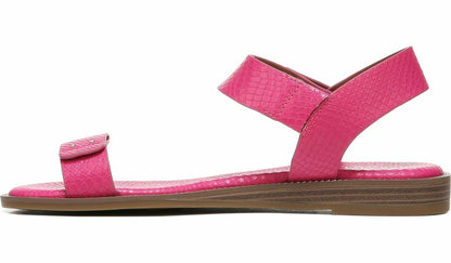 Franco Geranio Sandal - Fushcia Snake Faux Leather