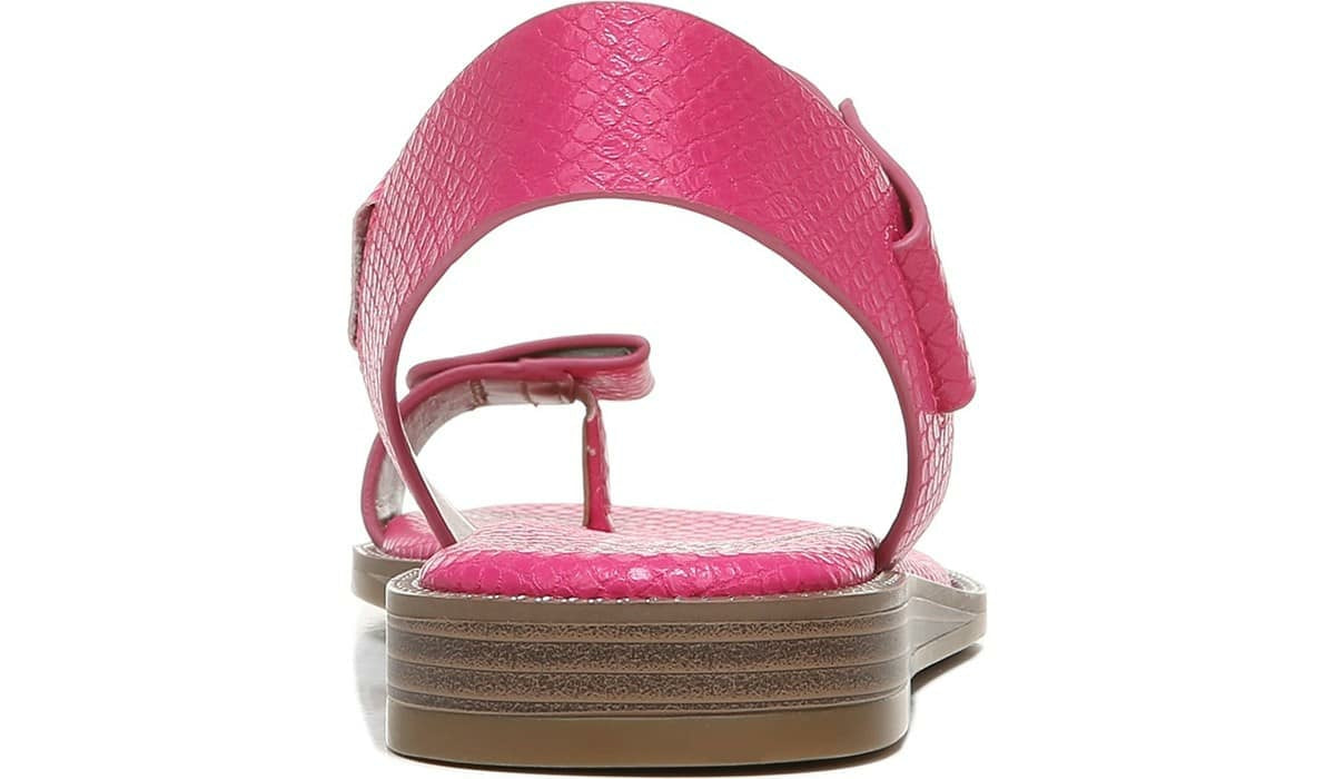 Franco Geranio Sandal - Fushcia Snake Faux Leather