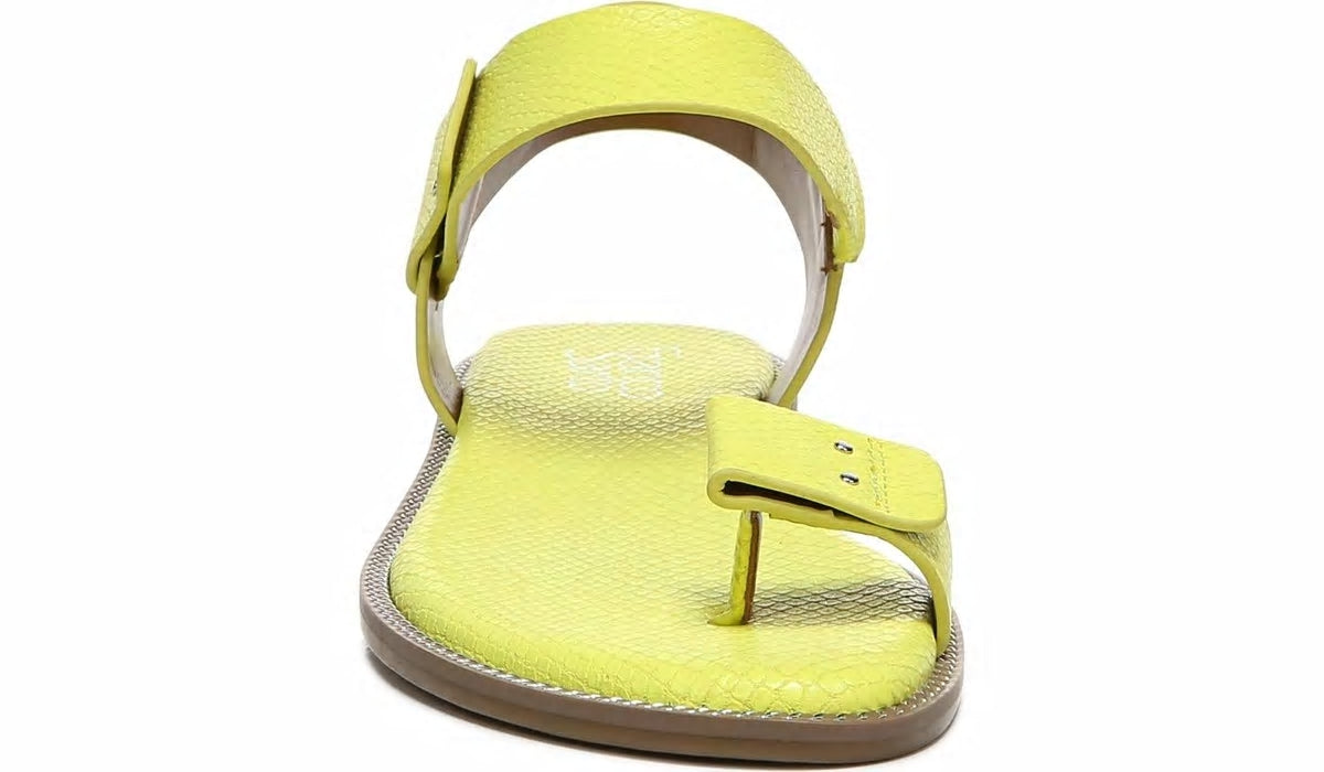 Franco Geranio Sandal - Limeade Snake Faux Leather
