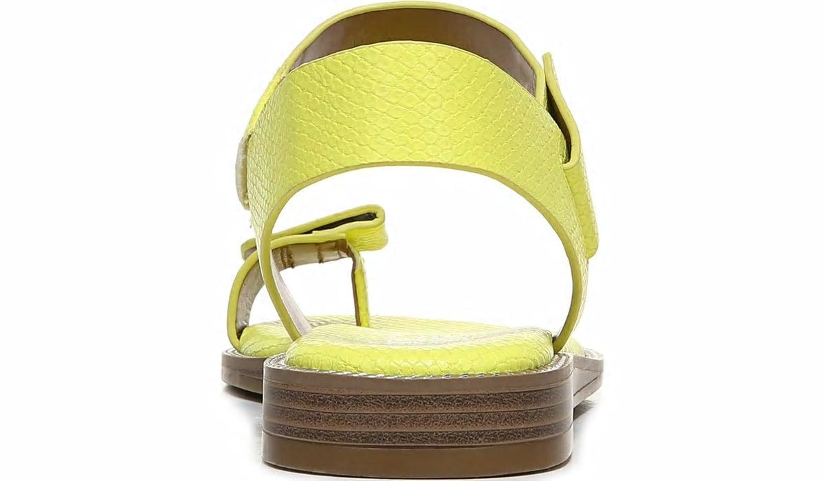 Franco Geranio Sandal - Limeade Snake Faux Leather