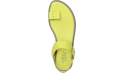 Franco Geranio Sandal - Limeade Snake Faux Leather