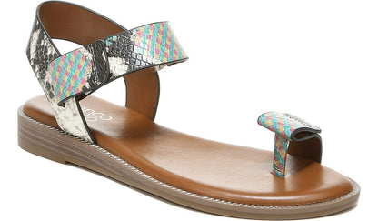 Franco Geranio Sandal - Yellow Snake Faux Leather