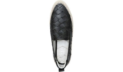 Franco Homer 3 Platform Slip On Sneaker - Black Faux Leather
