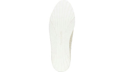 Franco Homer 3 Platform Slip On Sneaker - White Fabric