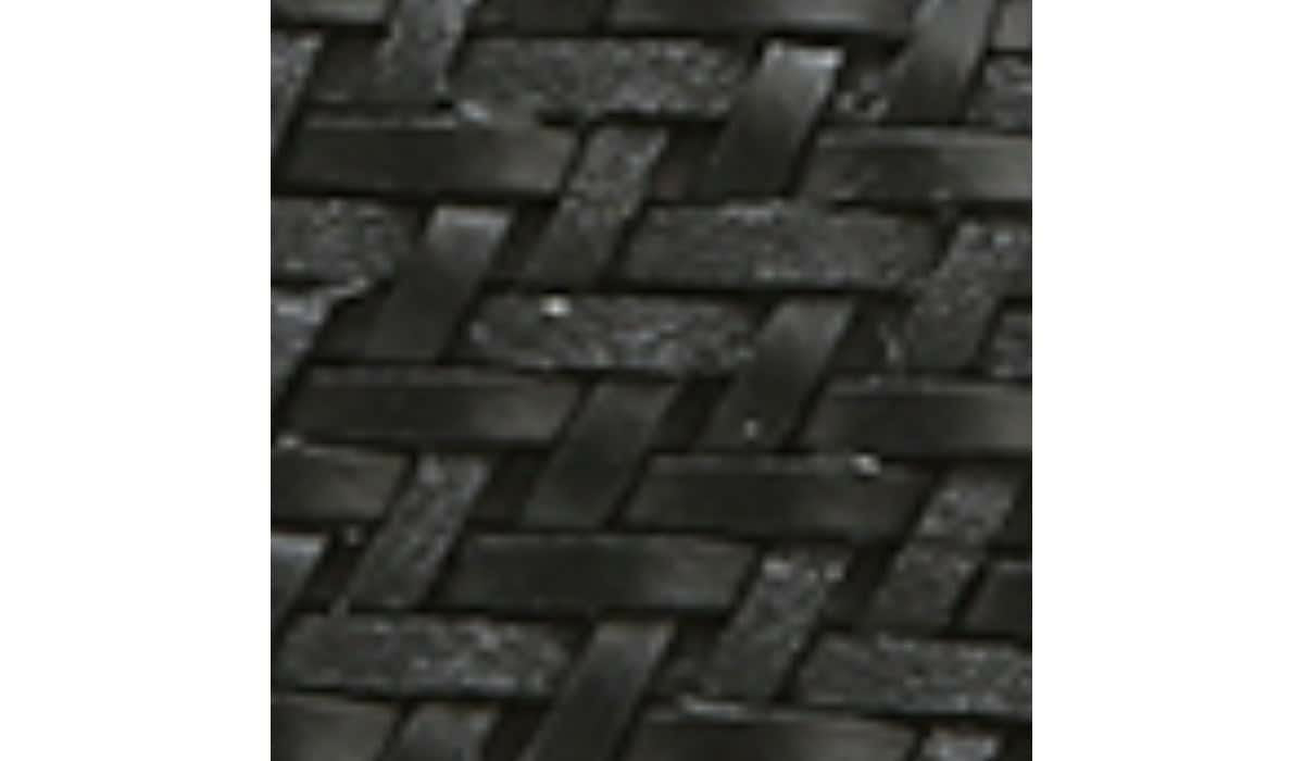Franco Hyria Platform Sneaker - Black Woven Leather