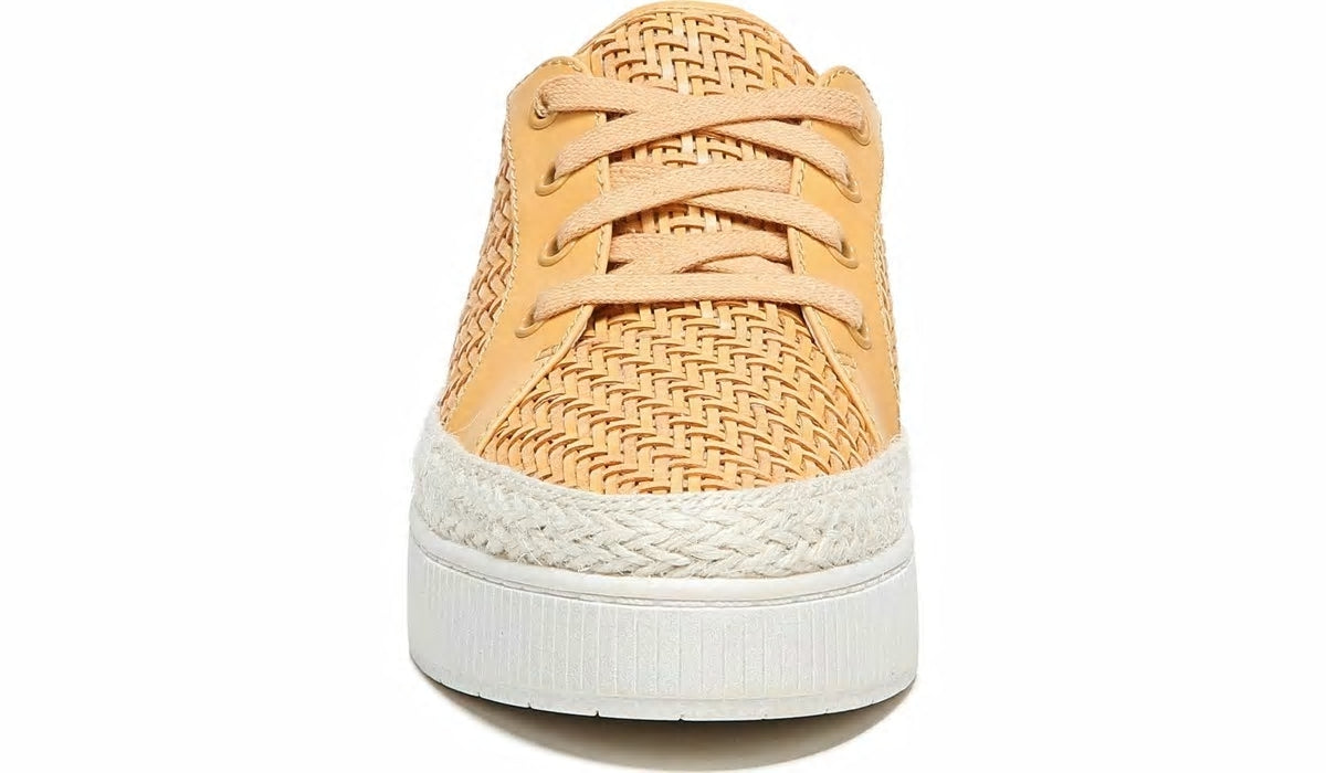 Franco Hyria Platform Sneaker - Cantaloupe Woven Leather