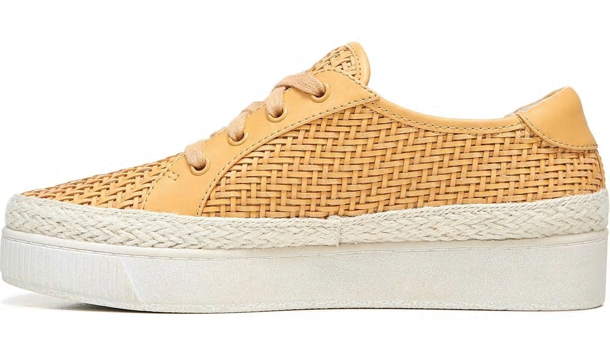 Franco Hyria Platform Sneaker - Cantaloupe Woven Leather