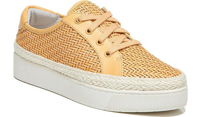Franco Hyria Platform Sneaker - Cantaloupe Woven Leather