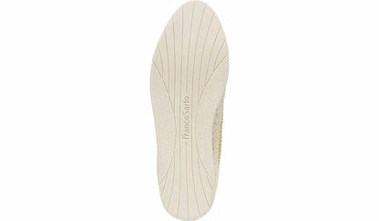 Franco Hyria Platform Sneaker - Yellow Woven Leather