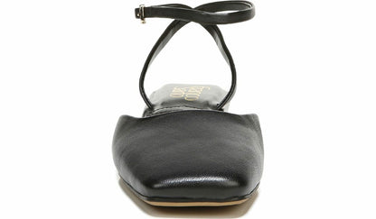 Franco Jolee Flat - Black Leather