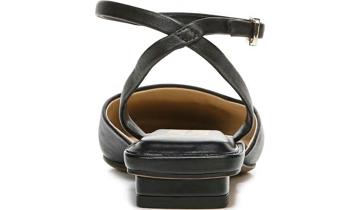 Franco Jolee Flat - Black Leather