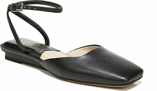 Franco Jolee Flat - Black Leather
