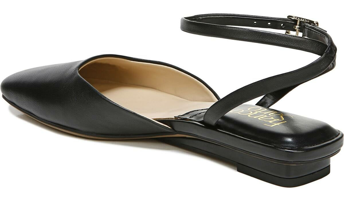 Franco Jolee Flat - Black Leather
